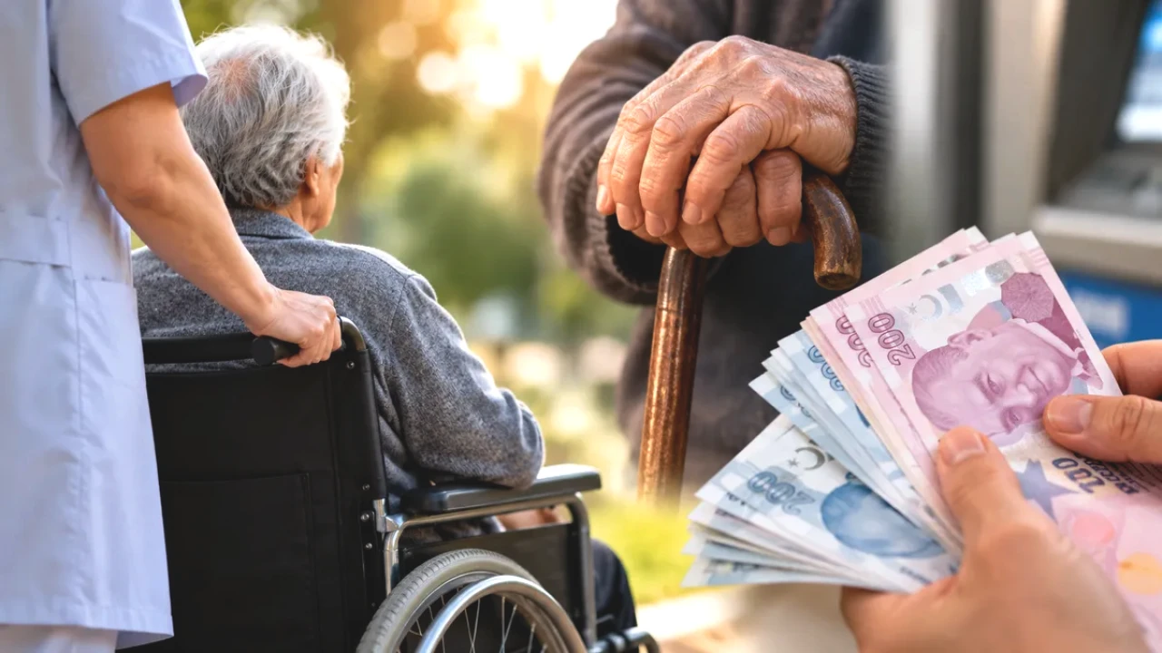 Yaşlı ve Engelli Aylıkları Hesaplara Yatıyor! 1,2 Milyon Kişiye 9,4 Milyar TL